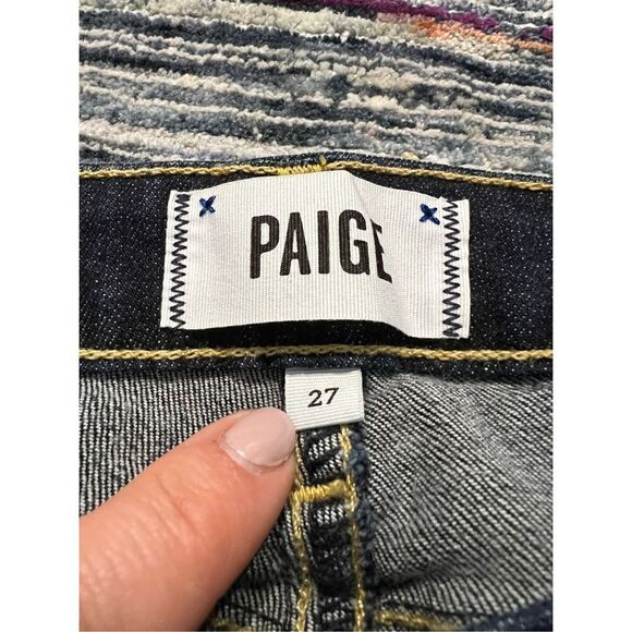 PAIGE Skyline Skinny Stretch Jeans Size 27 - Picture 3 of 10